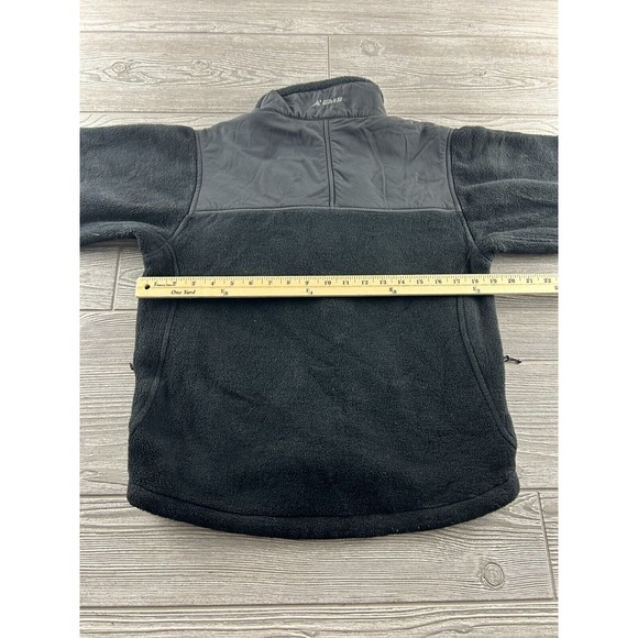 EMS EASTERN MOUNTAIN SPORTS WOMEN'S ZIP FLEECE JACKET SIZE SMALL BLACK THERMAL - Picture 5 of 8